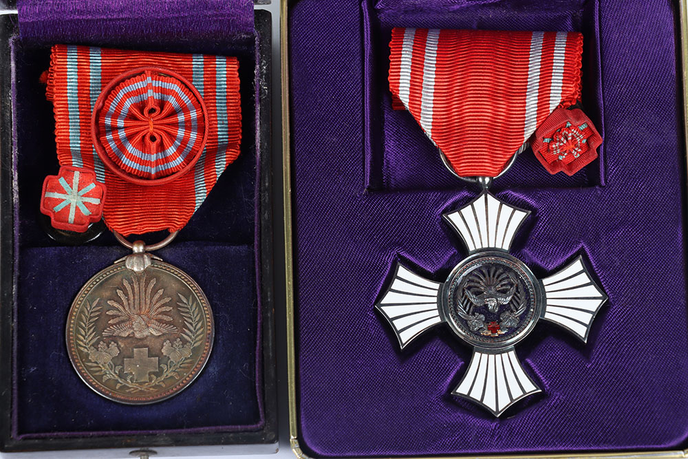 WW2 Japanese Red Cross Medal Grouping - Image 5 of 7
