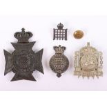 Victorian Queens Westminster Rifle Volunteers Other Ranks Helmet Plate