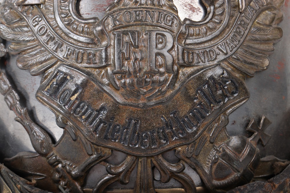 Imperial German M-1867 Cuirassier Regiment Nr2 Other Ranks Helmet - Image 3 of 10