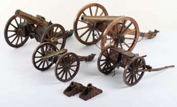 Fine Model of a Battle of Waterloo Period Artillery Field Cannon