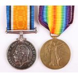 Great War Medal Pair to the Hampshire Yeomanry