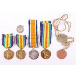 Collection of 4 Medals to Hampshire Regiments