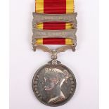 Second China War Campaign Medal to the 67th (South Hampshire) Regiment