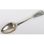 1848 Hallmarked Silver 7th (Royal Fusiliers) Regiment of Foot Spoon