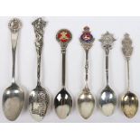 Grouping of Dragoon and Hussars Regiments Regimental Spoons