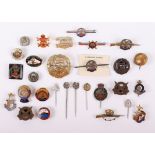Quantity of Hampshire Regiment Sweetheart Brooches