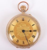 A 9ct ladies pocket watch