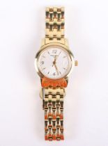 A ladies Certina gold plated wristwatch