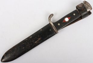 Third Reich Hitler Youth Boys Dagger by J A Henckels Solingen