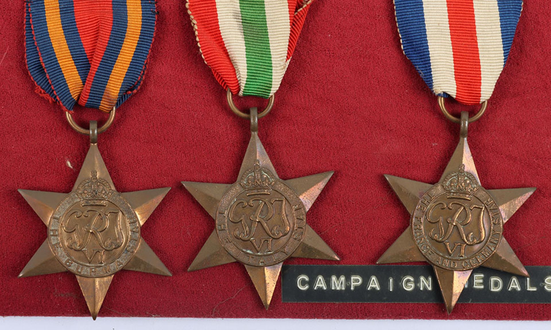 Display of WW2 British Campaign Medals - Image 4 of 8