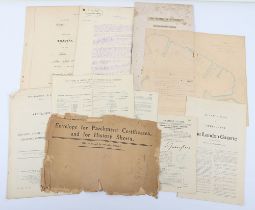 Grouping of Documents Belonging to a Royal Navy Rear Admiral of Jutland Interest