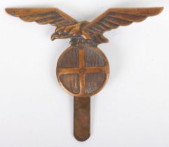 Axis Norwegian Quisling Party Cap Badge