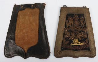 Victorian Royal Artillery Officers Full Dress Sabretache