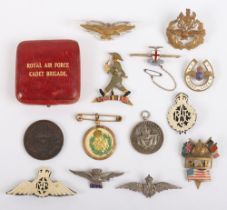 Grouping of Royal Air Force Sweetheart Brooches
