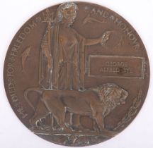 Great War Bronze Memorial Plaque 1st Battalion South Wales Borderers 1917 Casualty
