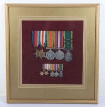 A Second World War Territorial Long Service Medal Group of 5