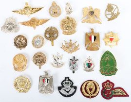 Grouping of Middle East Military Badges