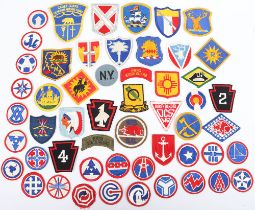 Grouping of US Military Tunic Patches