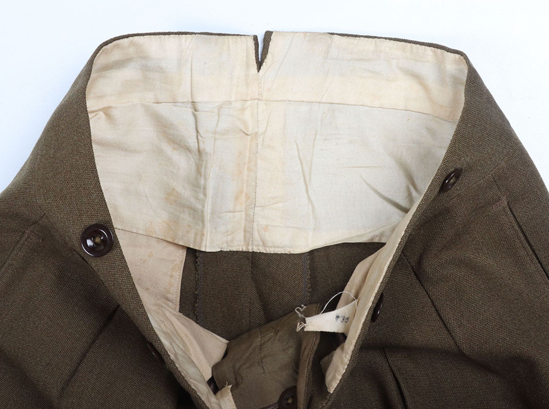 WW2 Officers Service Dress Uniform of Captain K Berry Royal Artillery - Image 12 of 13