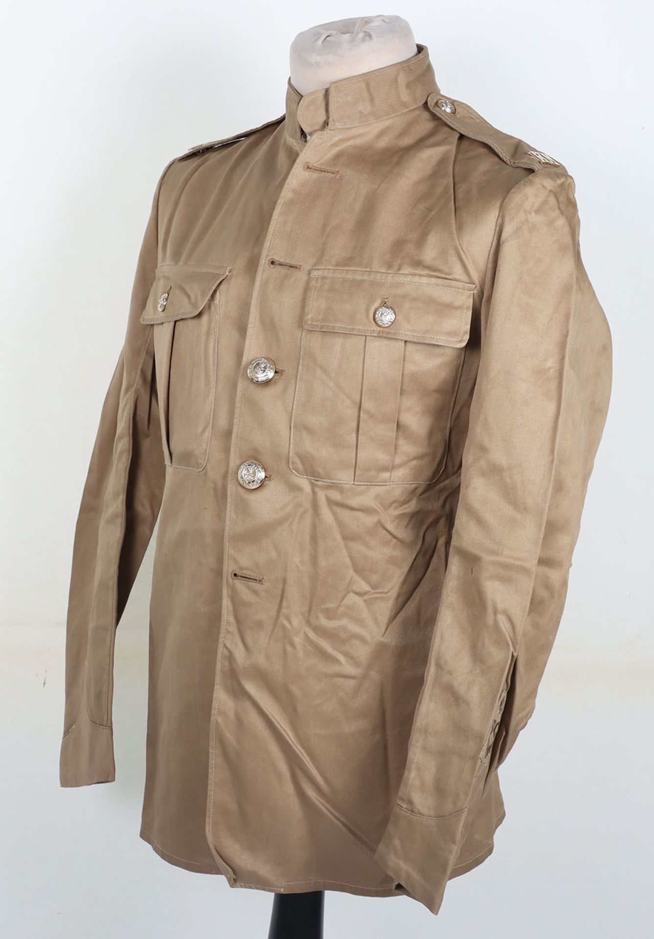 British Post War Royal Marines KD Tunic and Trousers Worn by Swimmer Canoeist T D Hughes During his - Image 7 of 15