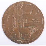 Great War Bronze Memorial Plaque 2nd Battalion Kings Royal Rifle Corps 1915 Casualty,