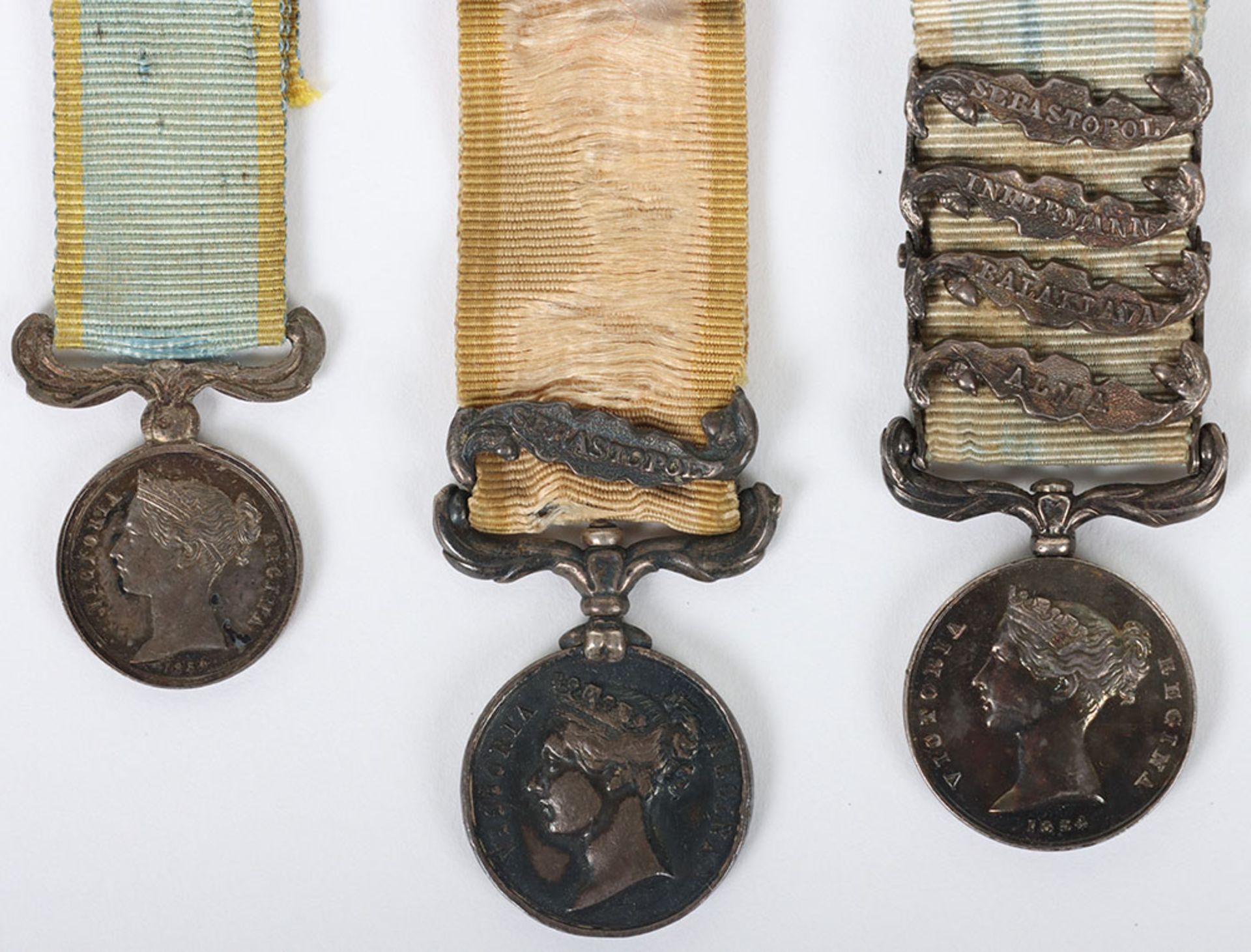 Collection of 5 Contemporary Victorian Miniature Medals for Service in the Crimea and the Baltic - Image 2 of 9