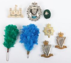 Irish Regiment of Canada Pipers Caubeen Headdress Badge