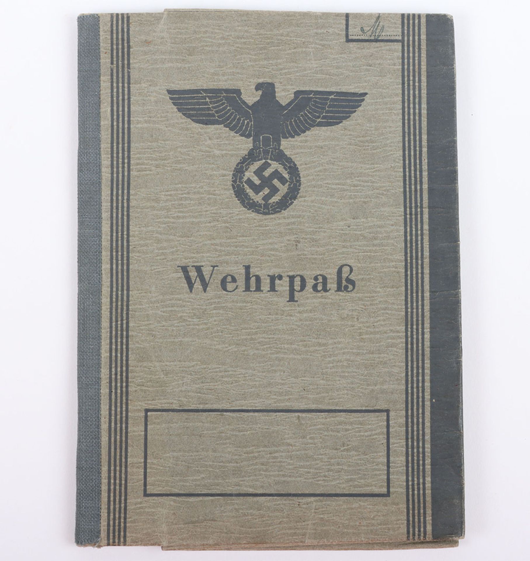 WW2 German Armed Forces Wehrpass Issued in April 1945 - Image 2 of 37