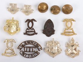 Kent OTC and CCF Badges and Insignia