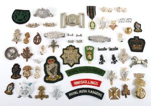 Grouping of Irish Regiments Badges