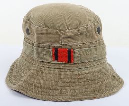 British Post War Jungle Green Cap as Worn in Malaya, Borneo etc