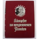 1930’s German Book ‘SPIONAGE SEE-LUFT-U.KOLONIALKRIEG KÄMPFER AN VERGESSENEN FRONTEN‘