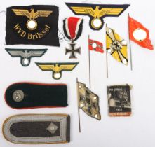 WW2 German Third Reich Insignia Grouping