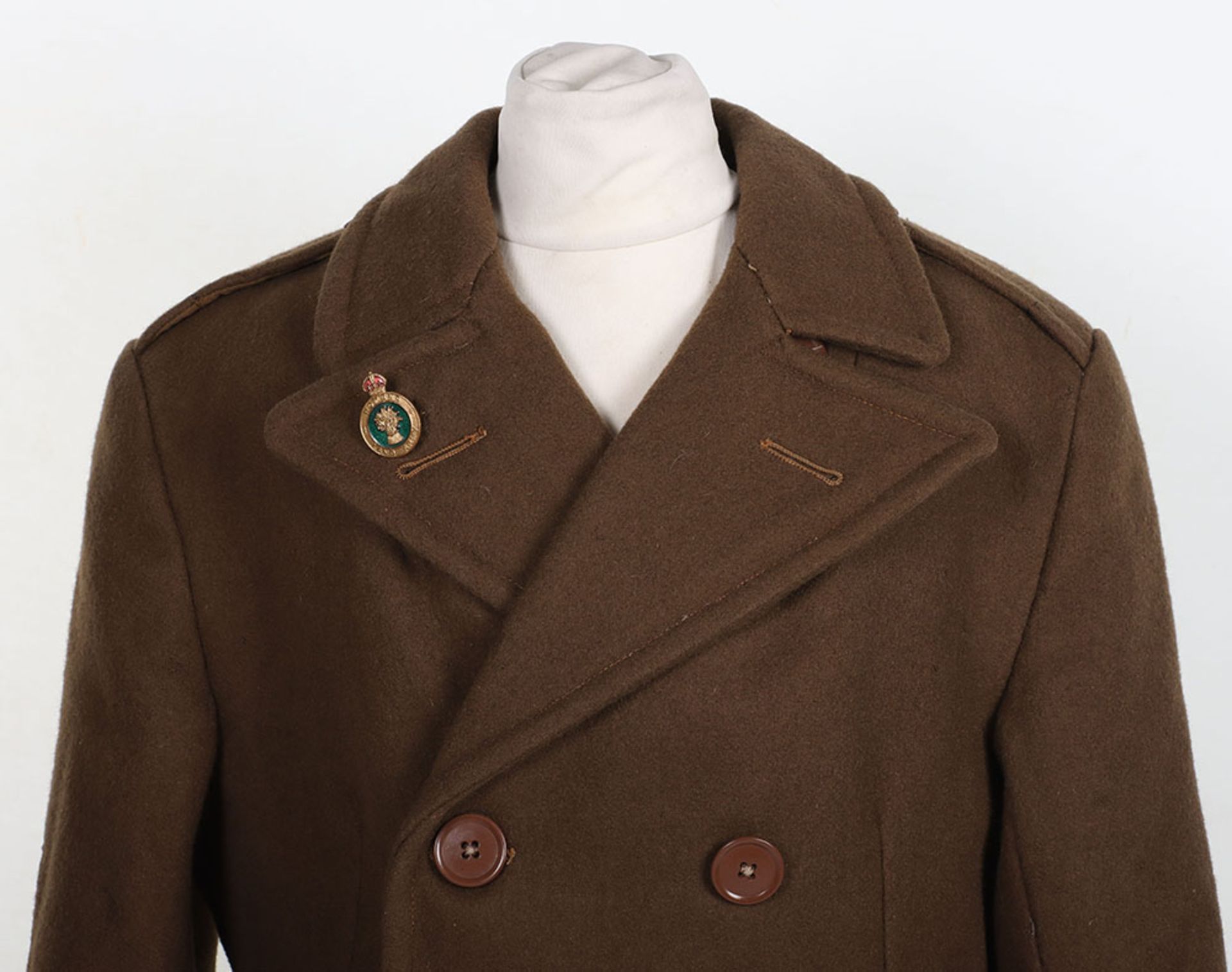 WW2 British Women’s Land Army Greatcoat - Image 3 of 12