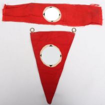 Third Reich NSDAP Bike Pennant