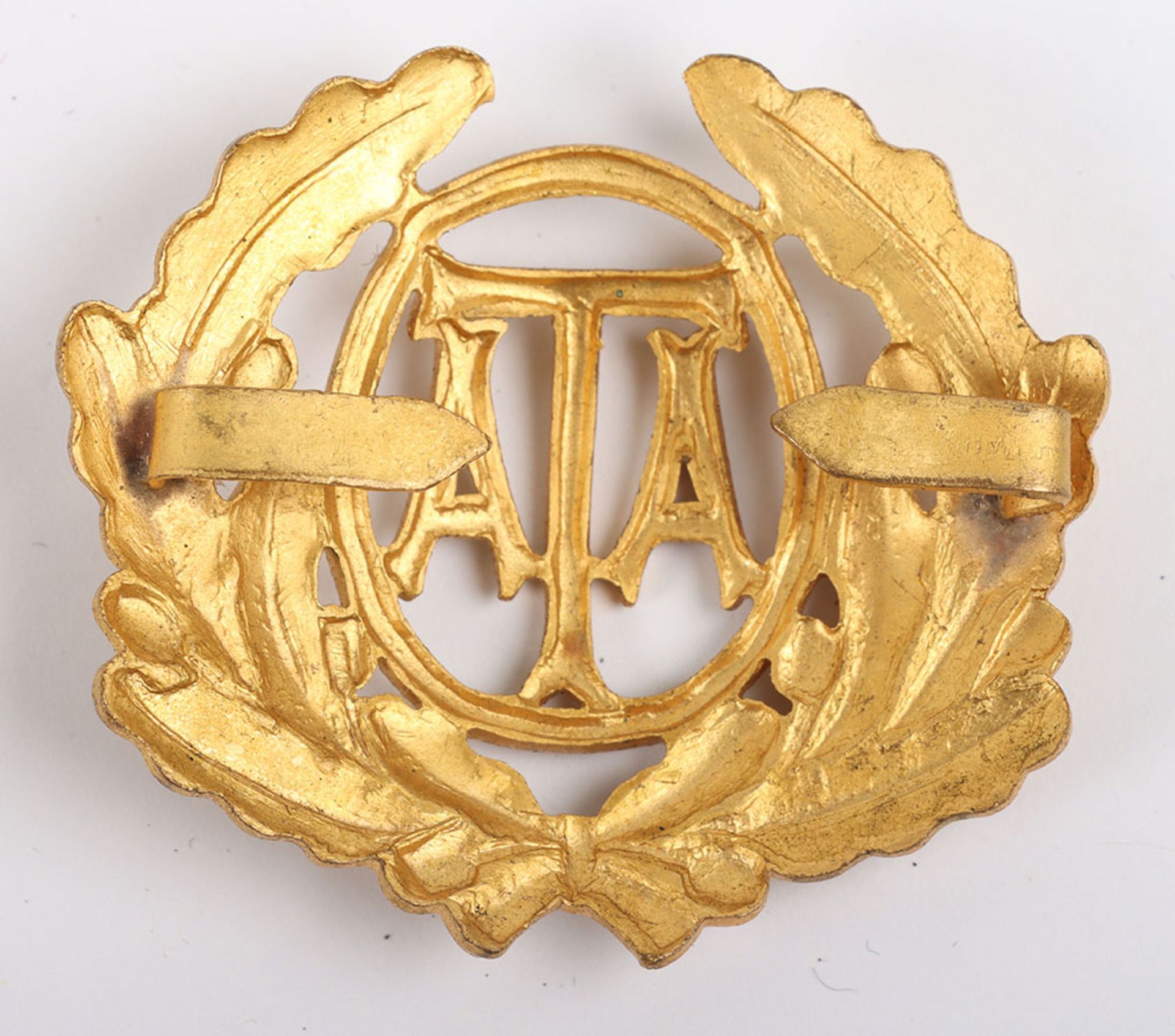 WW2 Air Transport Auxiliary (A.T.A) Officers Cap Badge - Image 3 of 4