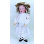 A good large size Kammer & Reinhardt 114 ‘Gretchen’ bisque head character doll, German circa 1910,