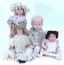 A D.C.P 39-12 bisque head baby doll, English 1920s,