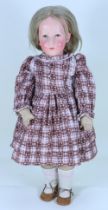 A Kathe Kruse cloth doll VIII, ‘ The German child’, German circa 1929,