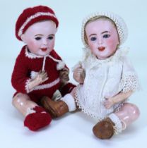 An S.F.B.J 236 bisque head character baby, French circa 1910,