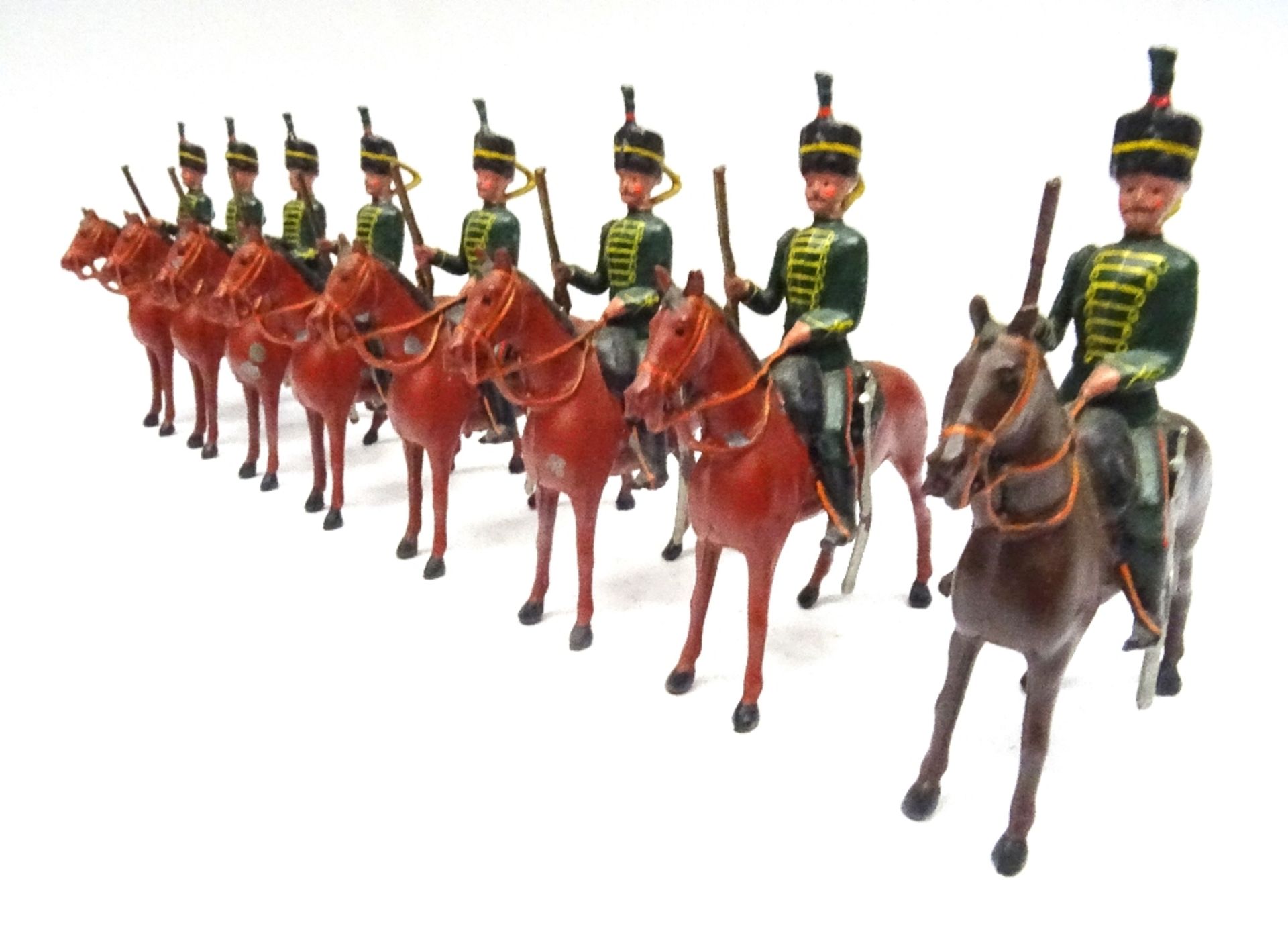 Britains very neatly repainted as Middlesex Yeomanry