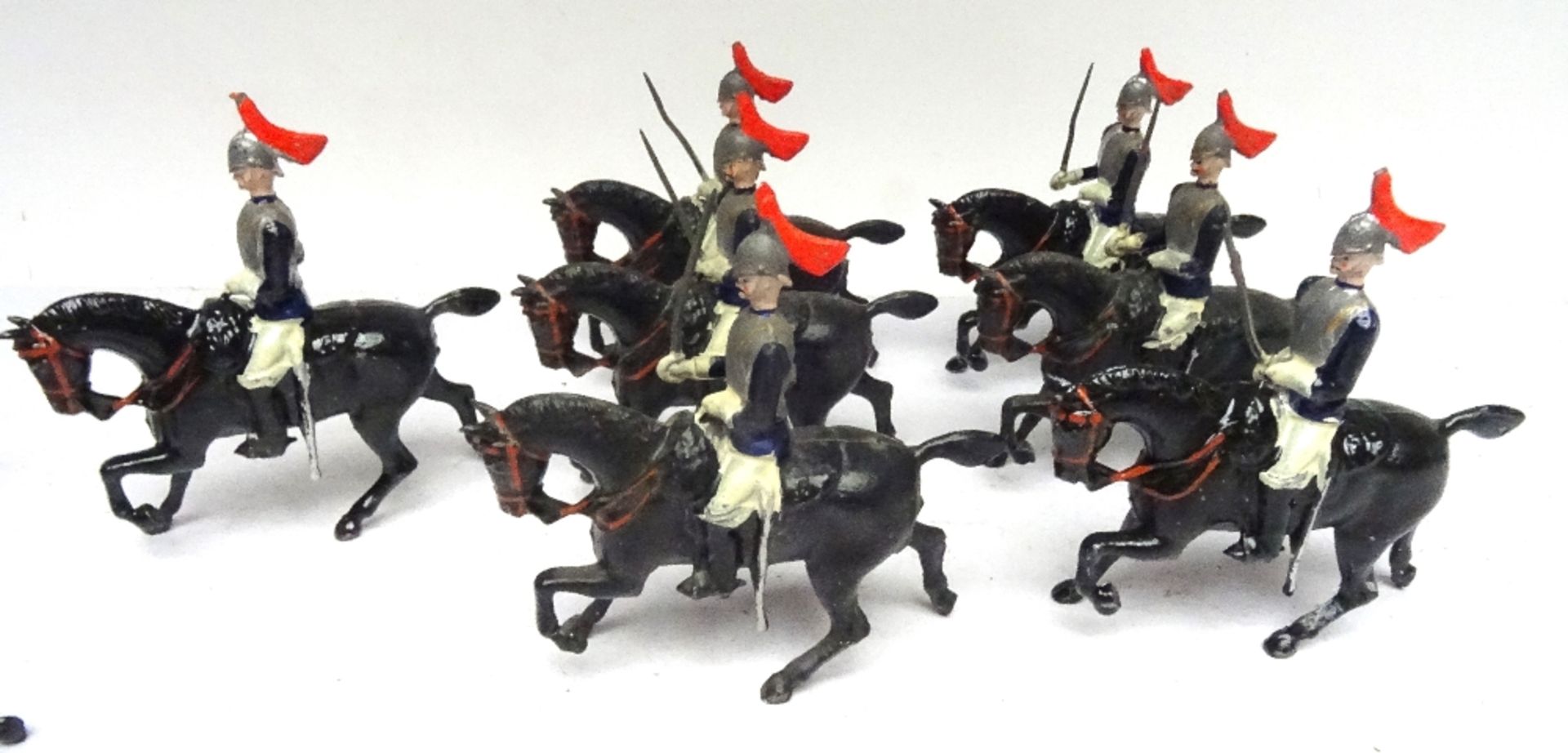 Britains two-tier display set 93, Royal Horse Guards and Coldstream Guards - Image 5 of 9