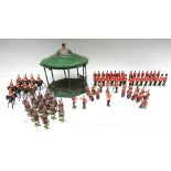 British Forces by John Ruddle: Bandstand with seventeen piece Band