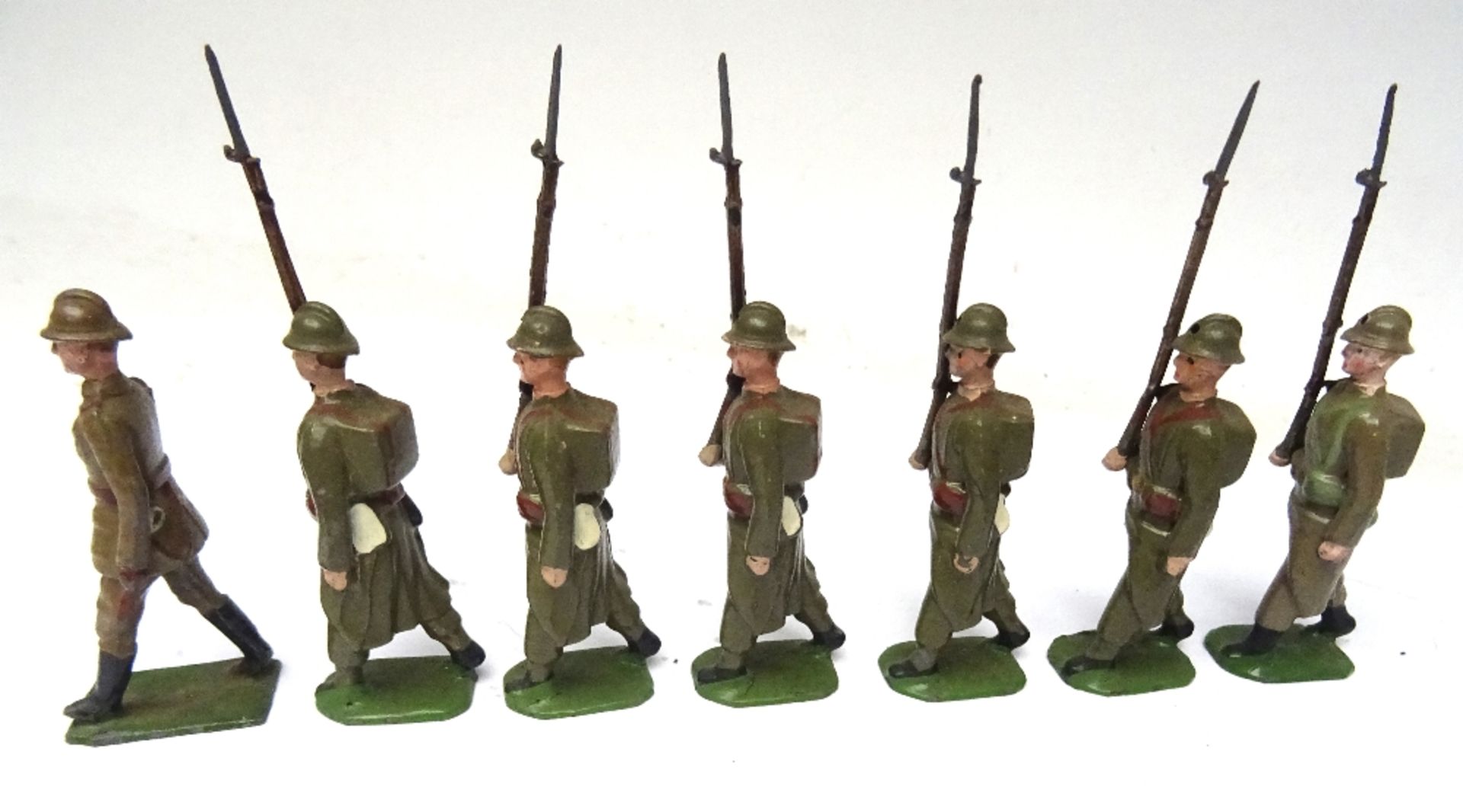 Britains set 1379, Belgian Cavalry active service order - Image 4 of 5