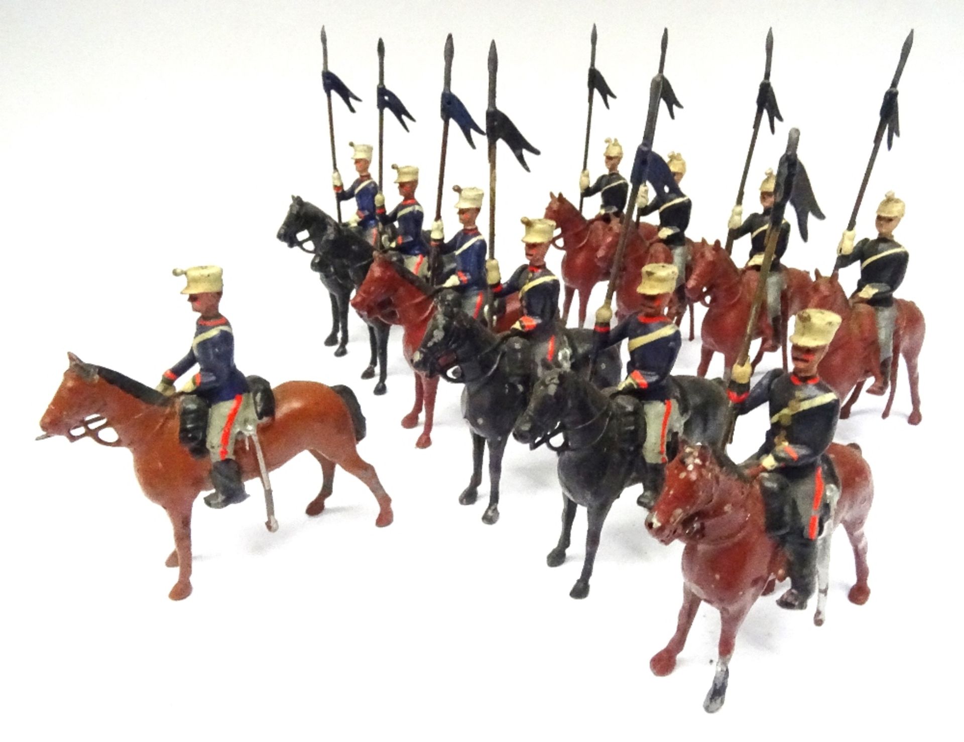 Britains set 165, Italian Cavalry - Image 2 of 7