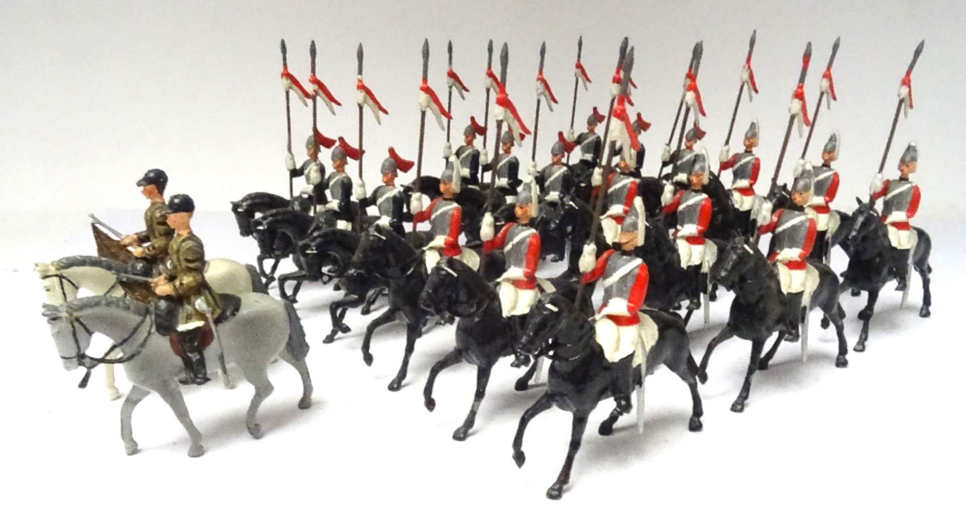 Britains set 2095, Musical Ride of the Household Cavalry - Image 2 of 6