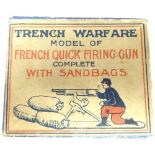 Fry "Trench Warfare model of French Quick Firing Gun
