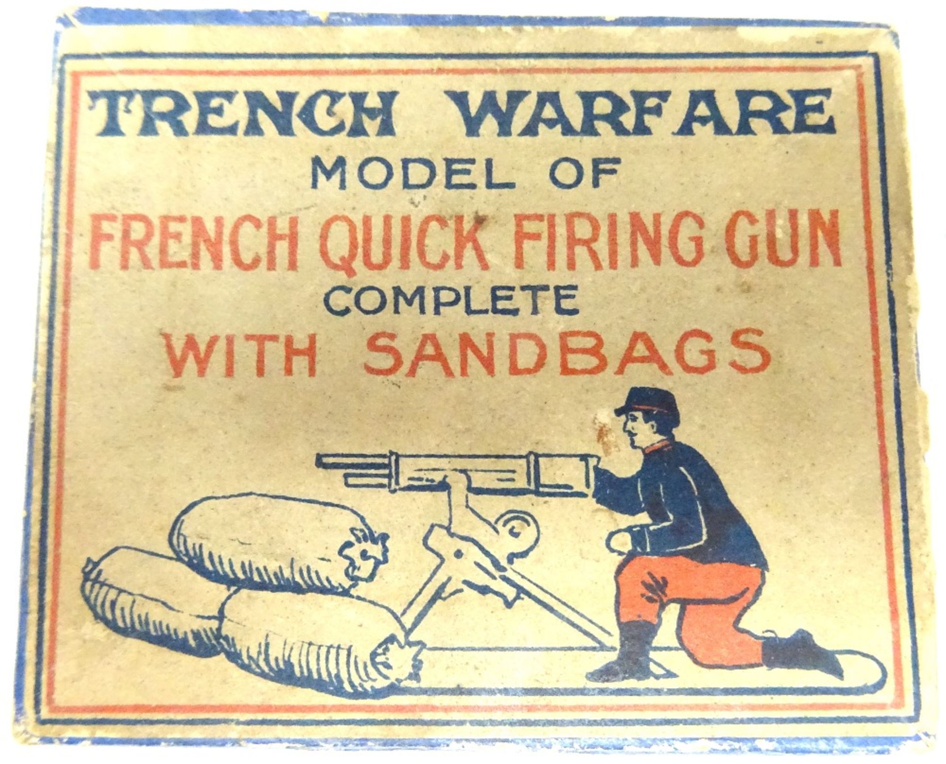 Fry "Trench Warfare model of French Quick Firing Gun