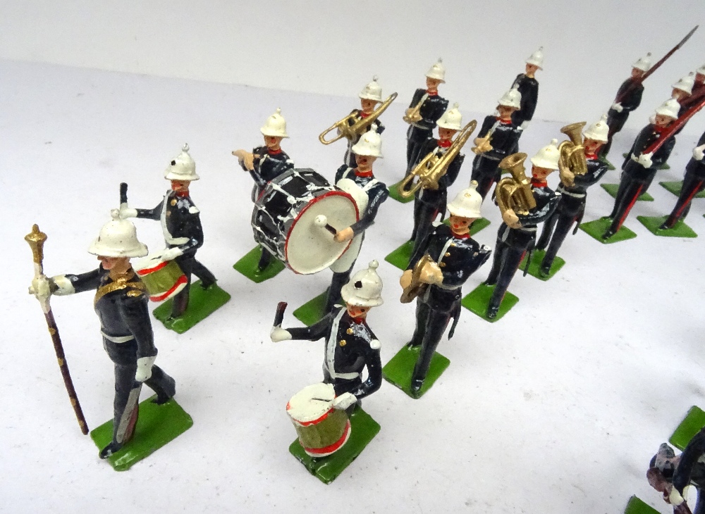 Coffret Collector Britains – Royal Marines, Armée Britannique, échelle 1:32 (plomb Peint)