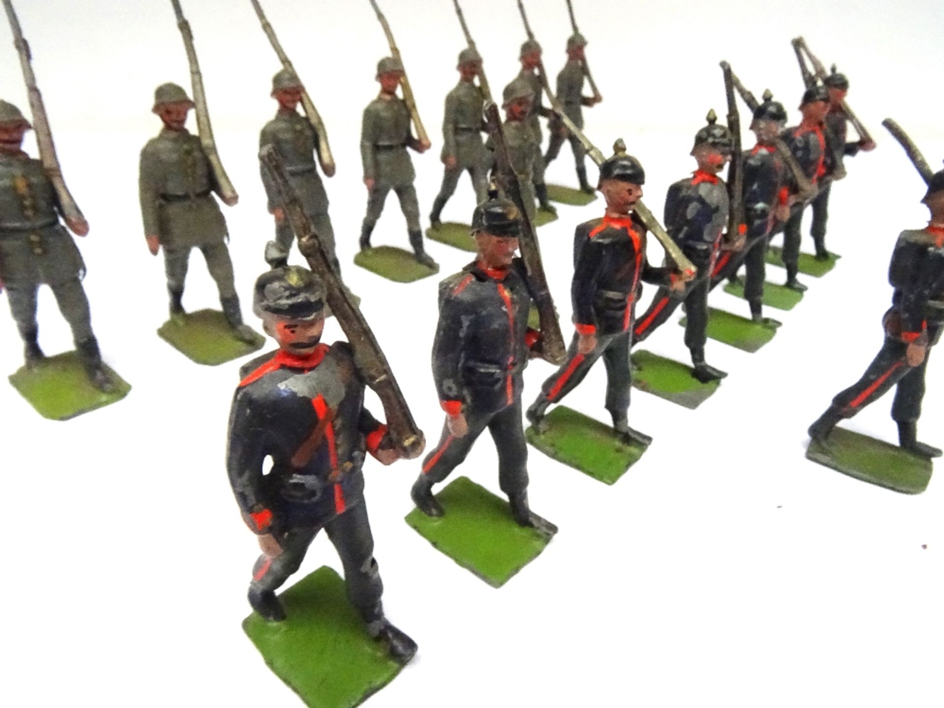 Britains set 154, Prussian Infantry - Image 5 of 7